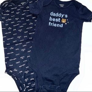 Carter’s 24 month onesies set of 2